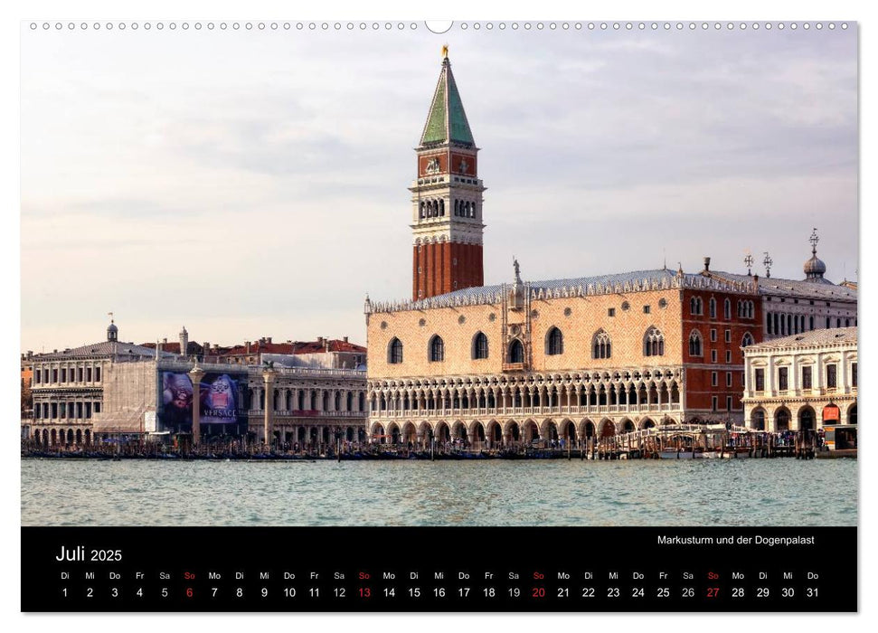 Bella Venezia (CALVENDO Premium Wandkalender 2025)