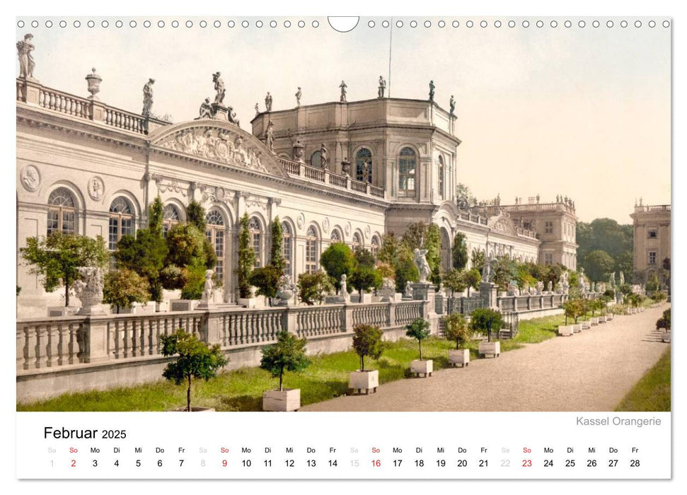 Eine Reise durch das Deutsche Kaiserreich (CALVENDO Wandkalender 2025)