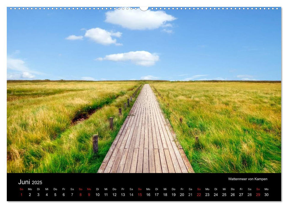 Sylt (CALVENDO Premium Wandkalender 2025)