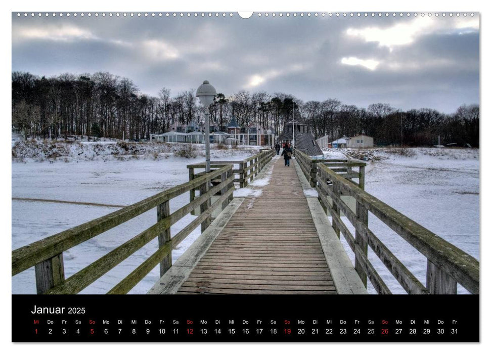 Impressionen von der Insel Usedom (CALVENDO Premium Wandkalender 2025)