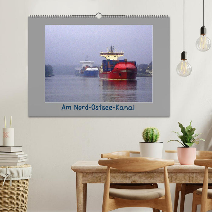 Am Nord- Ostsee-Kanal (CALVENDO Wandkalender 2025)