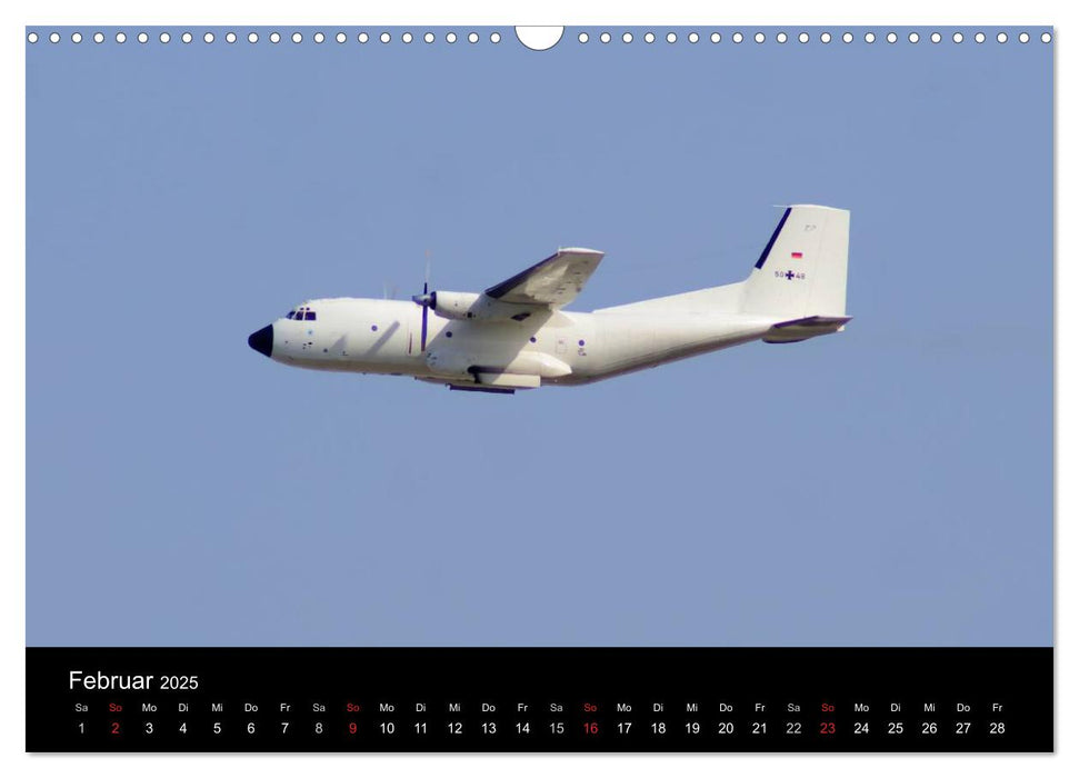 Militär - Flugzeuge (CALVENDO Wandkalender 2025)