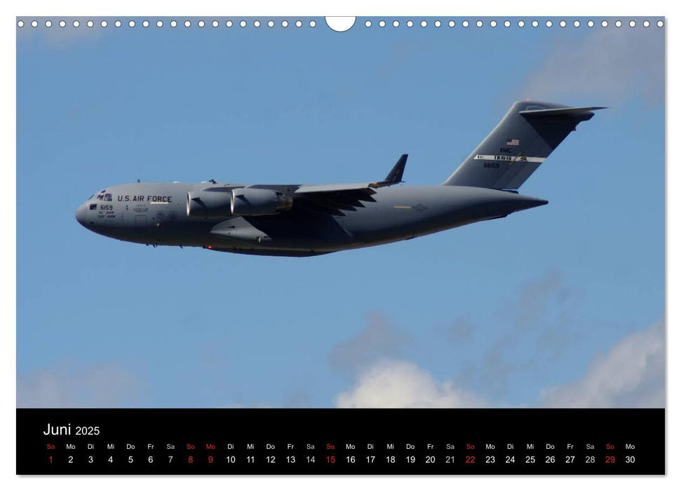 Militär - Flugzeuge (CALVENDO Wandkalender 2025)