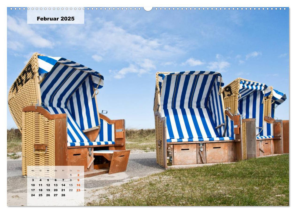 Ostseeküste 2025 (CALVENDO Wandkalender 2025)