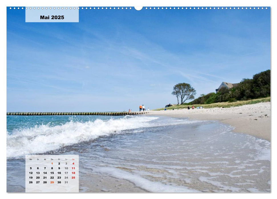 Ostseeküste 2025 (CALVENDO Wandkalender 2025)