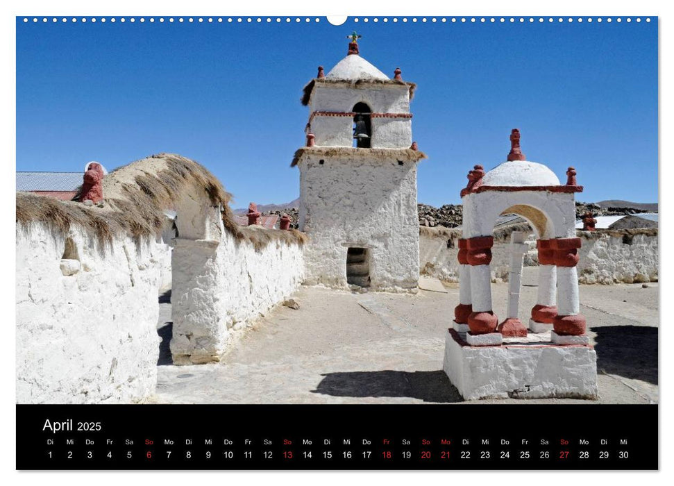 El Norte de Chile - Nordchile (CALVENDO Premium Wandkalender 2025)