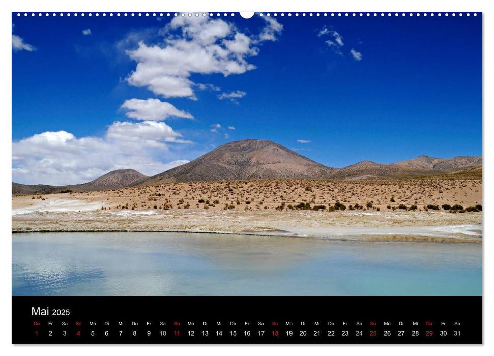 El Norte de Chile - Nordchile (CALVENDO Premium Wandkalender 2025)