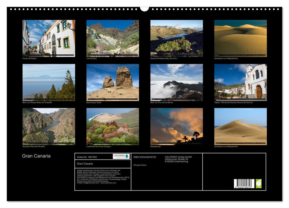 Gran Canaria (CALVENDO Wandkalender 2025)