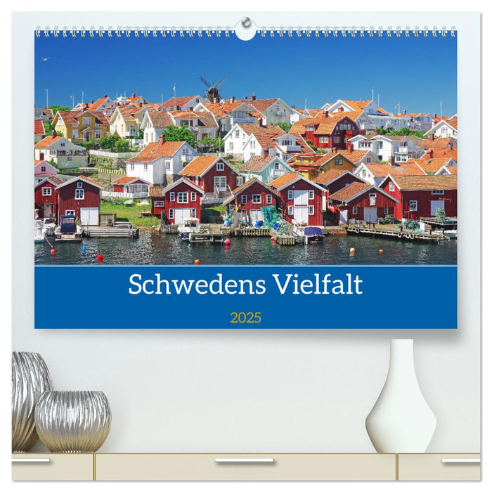 Schwedens Vielfalt (CALVENDO Premium Wandkalender 2025)