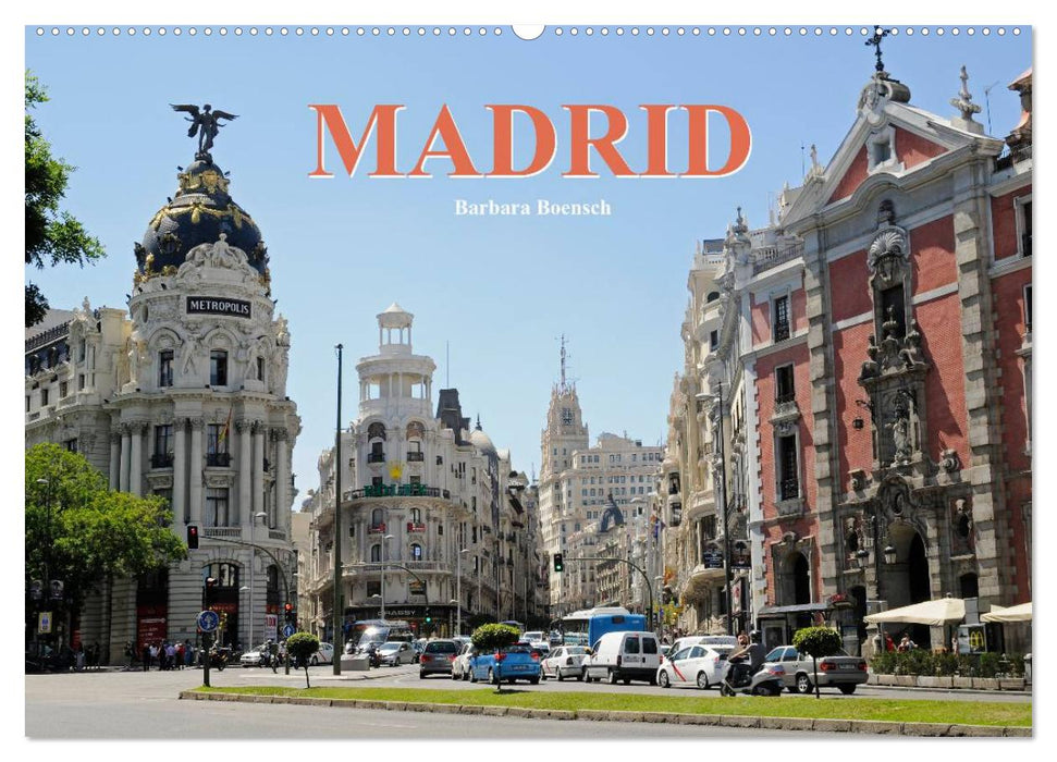 Madrid (CALVENDO Wandkalender 2025)