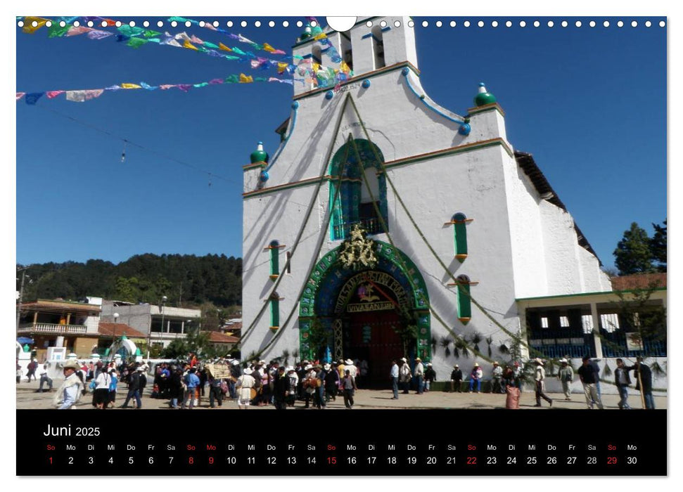 Mexico (CALVENDO Wandkalender 2025)