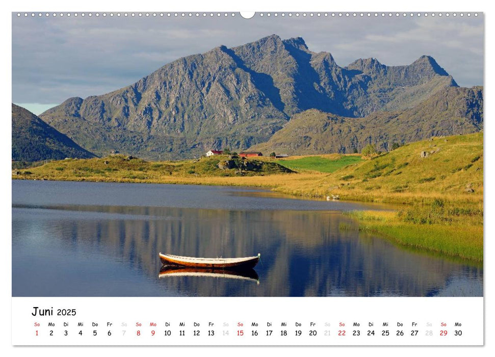 Die Lofoten - Magie des Lichtes (CALVENDO Premium Wandkalender 2025)