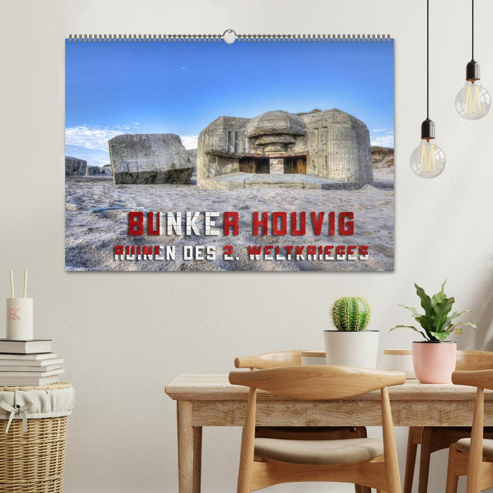 Bunker Houvig (CALVENDO Wandkalender 2025)