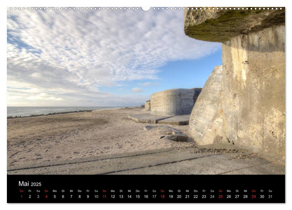 Bunker Houvig (CALVENDO Wandkalender 2025)