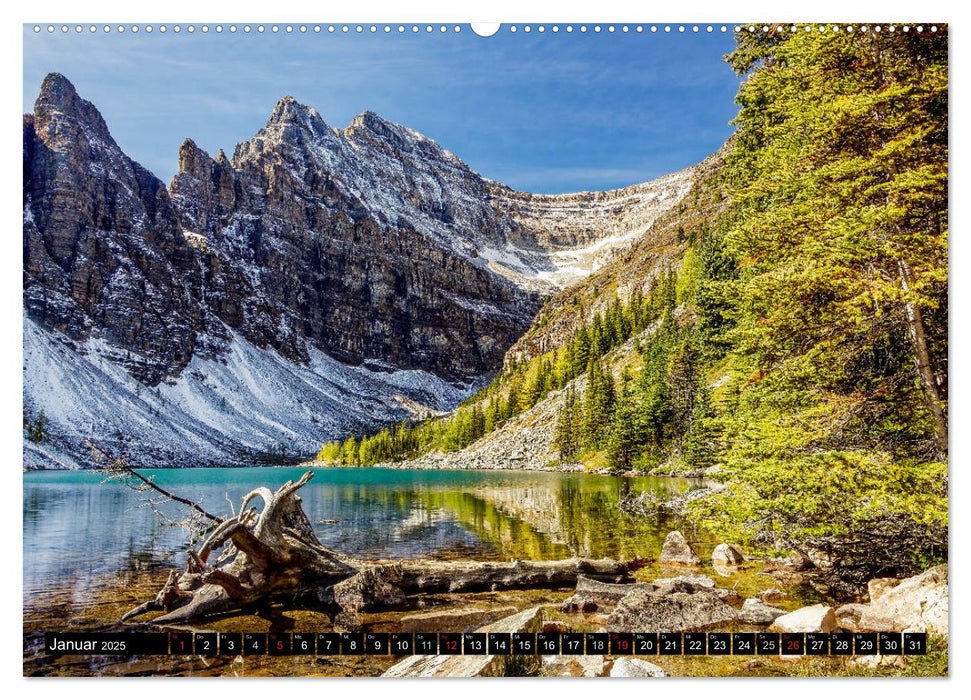 West-Kanada (CALVENDO Premium Wandkalender 2025)