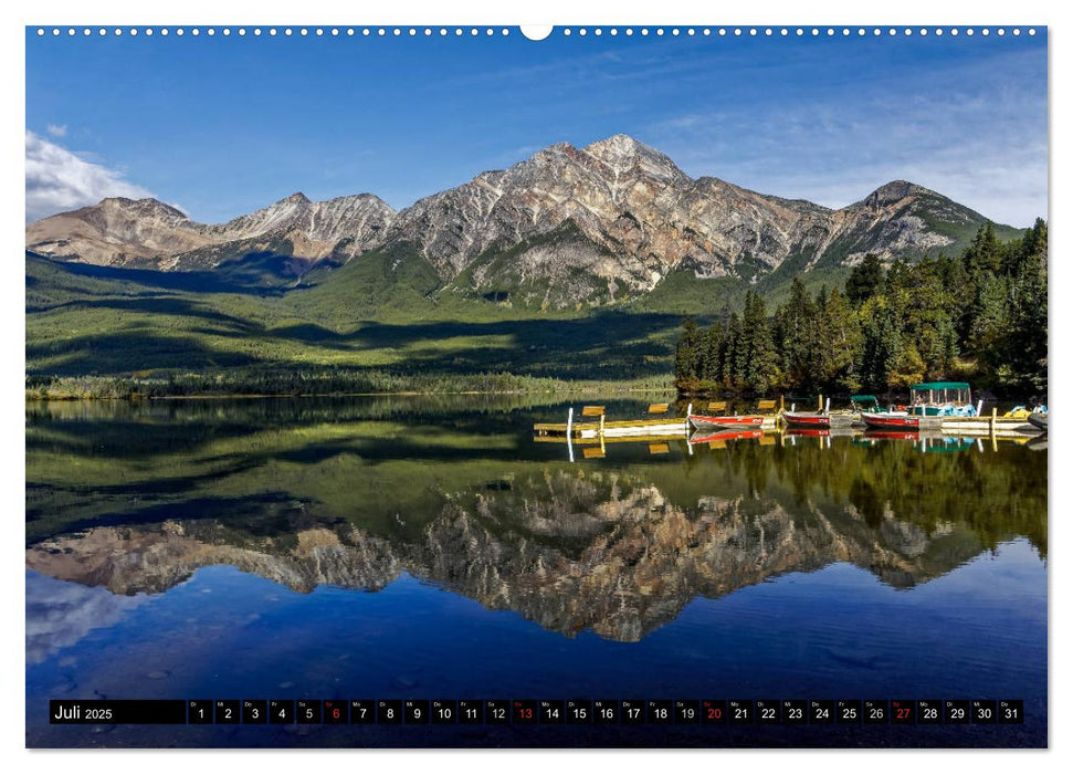 West-Kanada (CALVENDO Premium Wandkalender 2025)