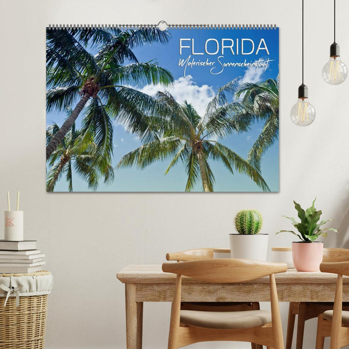 FLORIDA Malerischer Sonnenscheinstaat (CALVENDO Wandkalender 2025)