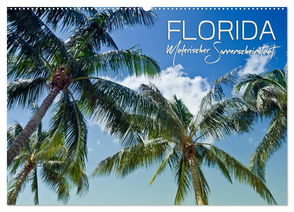 FLORIDA Malerischer Sonnenscheinstaat (CALVENDO Wandkalender 2025)