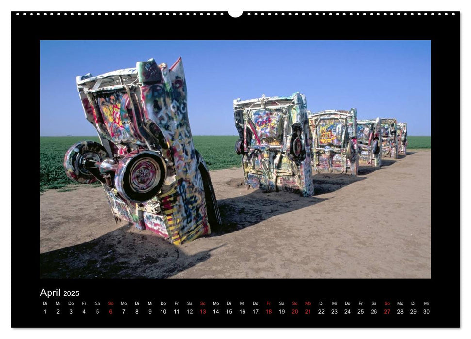 Get Your Kicks on Route 66 (CALVENDO Wandkalender 2025)