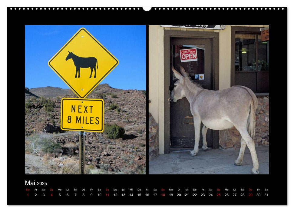 Get Your Kicks on Route 66 (CALVENDO Wandkalender 2025)