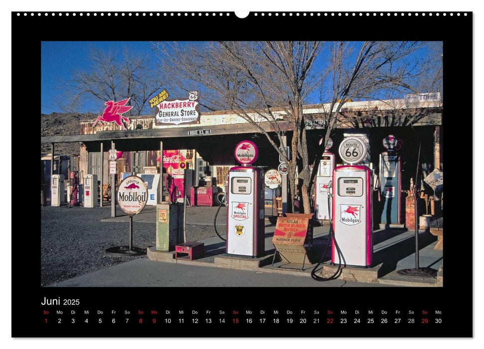 Get Your Kicks on Route 66 (CALVENDO Wandkalender 2025)