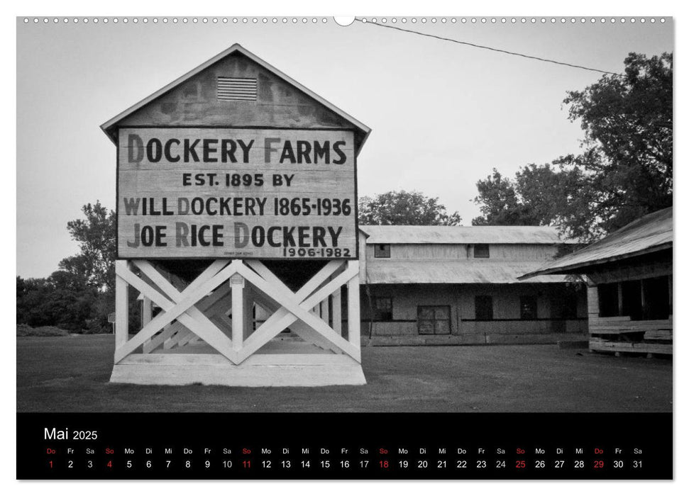 Mississippi, Land of the Blues (CALVENDO Wandkalender 2025)