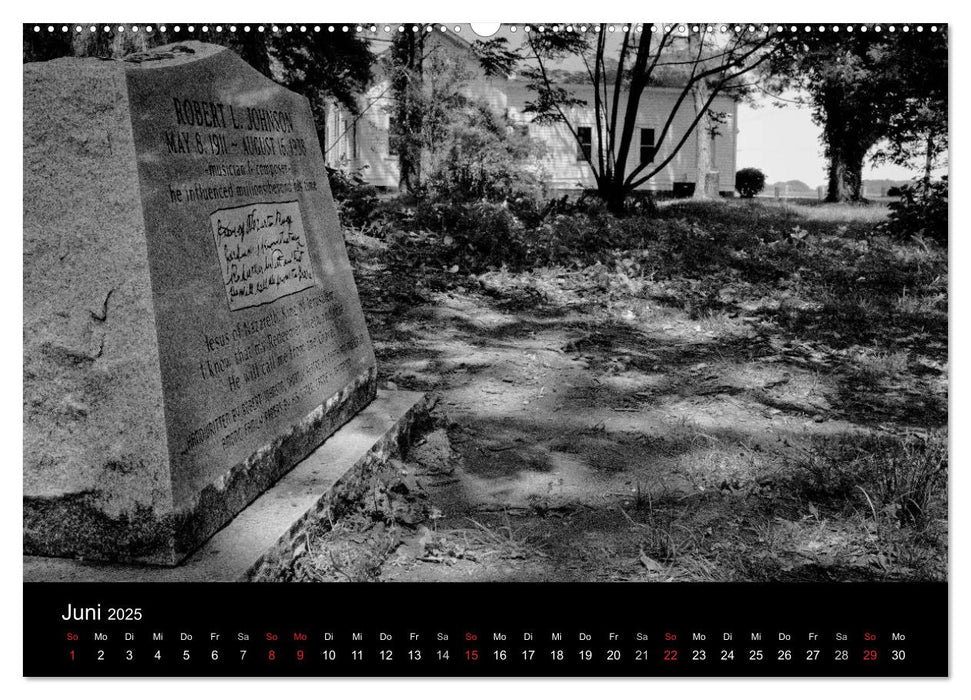 Mississippi, Land of the Blues (CALVENDO Wandkalender 2025)