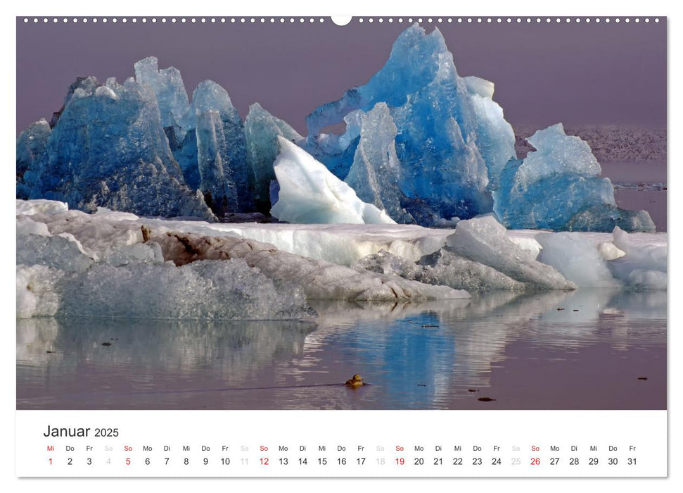 Island - Zauber des Nordens (CALVENDO Premium Wandkalender 2025)