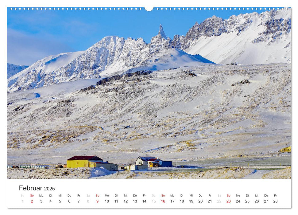 Island - Zauber des Nordens (CALVENDO Premium Wandkalender 2025)