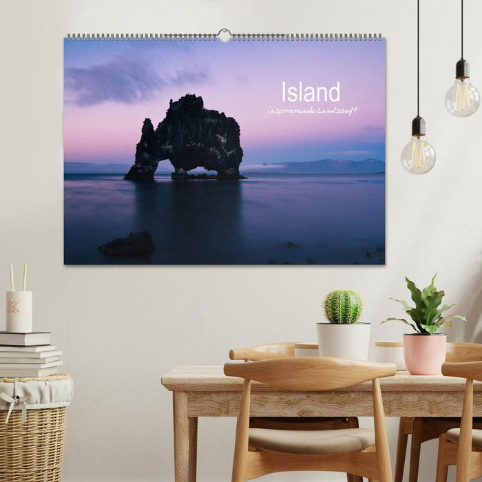 Island - inspirierende Landschaft (CALVENDO Wandkalender 2025)