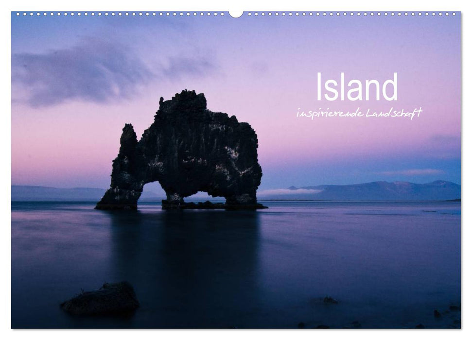 Island - inspirierende Landschaft (CALVENDO Wandkalender 2025)