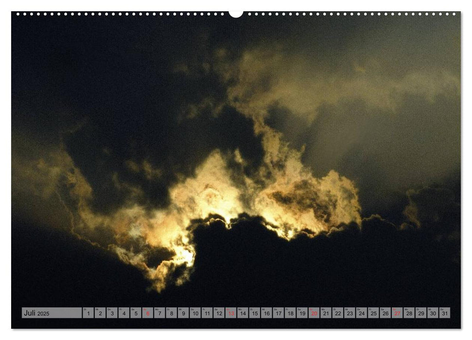 Wolken - Die Gesichter des Himmels (CALVENDO Premium Wandkalender 2025)