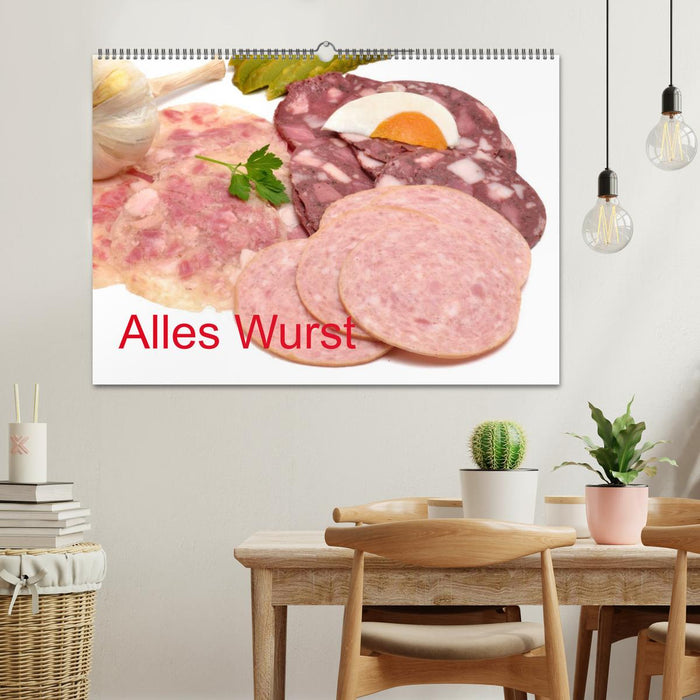 Alles Wurst (CALVENDO Wandkalender 2025)