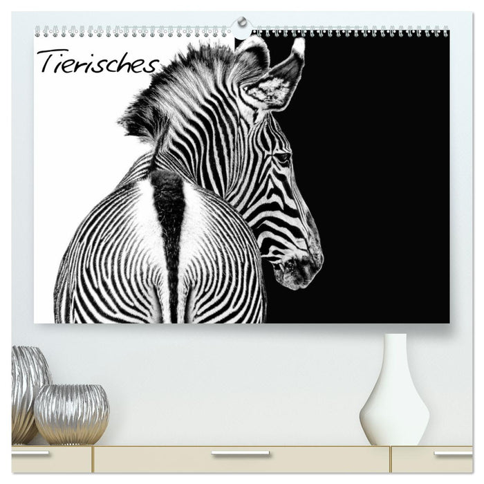 Tierisches (CALVENDO Premium Wandkalender 2025)