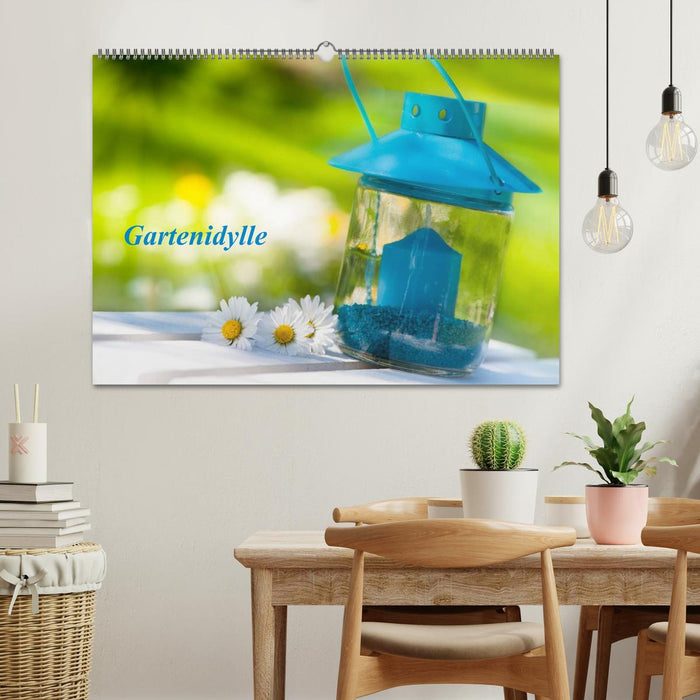 Gartenidylle (CALVENDO Wandkalender 2025)