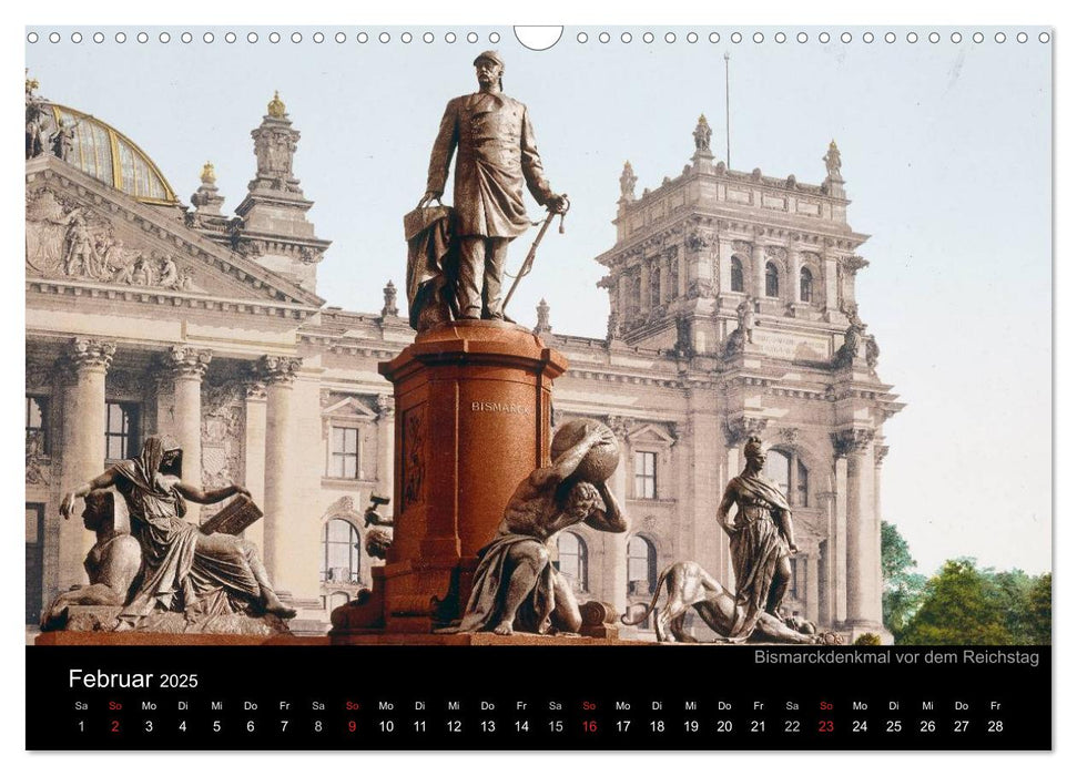 Berlin um 1900 (CALVENDO Wandkalender 2025)