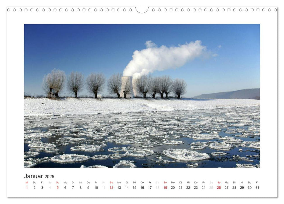 Das Weserbergland (CALVENDO Wandkalender 2025)