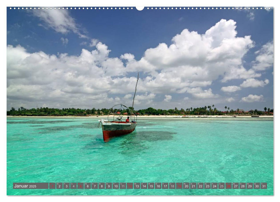 Sansibar (CALVENDO Premium Wandkalender 2025)