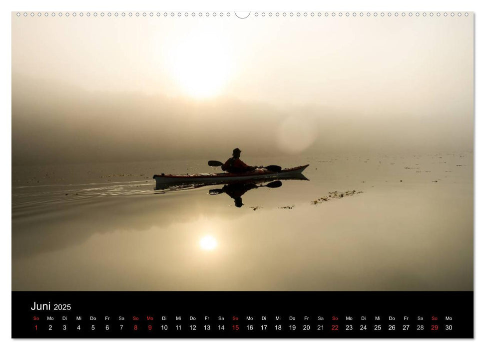 WasserSpiegel Mecklenburgische Seenplatte (CALVENDO Premium Wandkalender 2025)