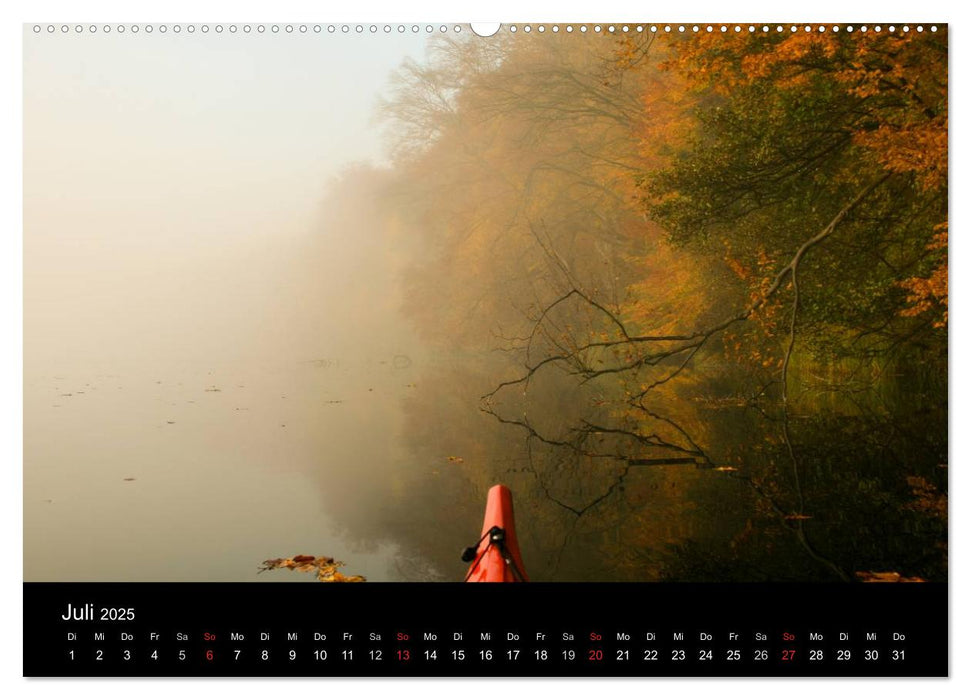 WasserSpiegel Mecklenburgische Seenplatte (CALVENDO Premium Wandkalender 2025)