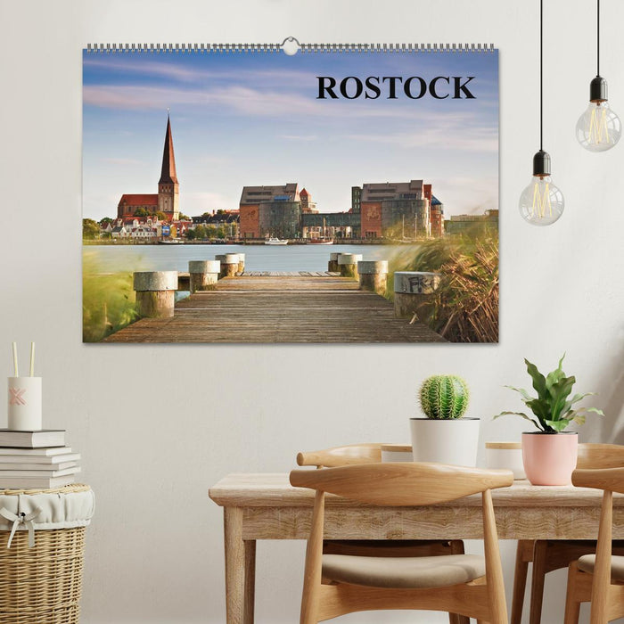 Rostock (CALVENDO Wandkalender 2025)