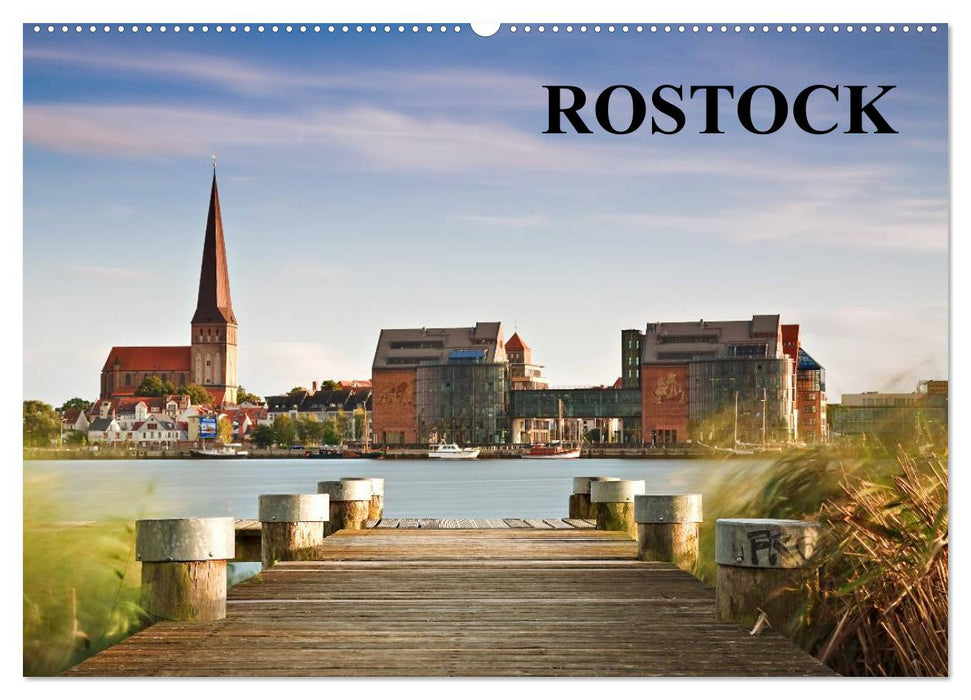 Rostock (CALVENDO Wandkalender 2025)
