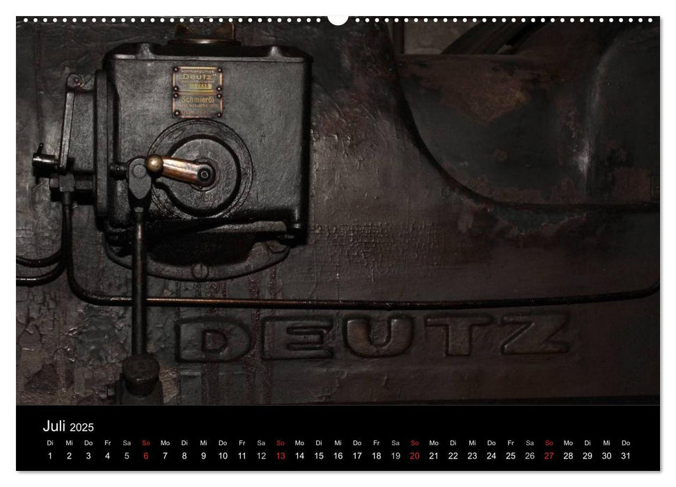 Industriekultur, Schraubenfabrik Zehner, Saalfeld (CALVENDO Premium Wandkalender 2025)