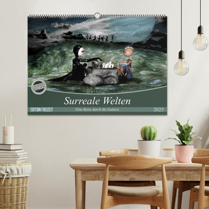 Surreale Welten (CALVENDO Wandkalender 2025)