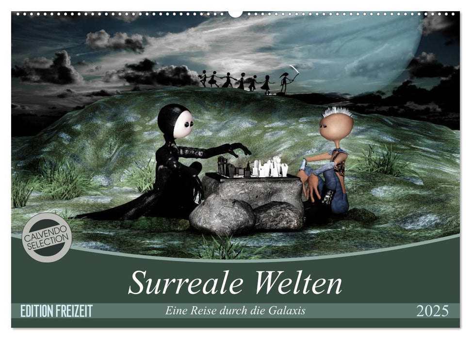 Surreale Welten (CALVENDO Wandkalender 2025)