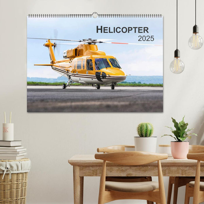 Helicopter 2025 (CALVENDO Wandkalender 2025)