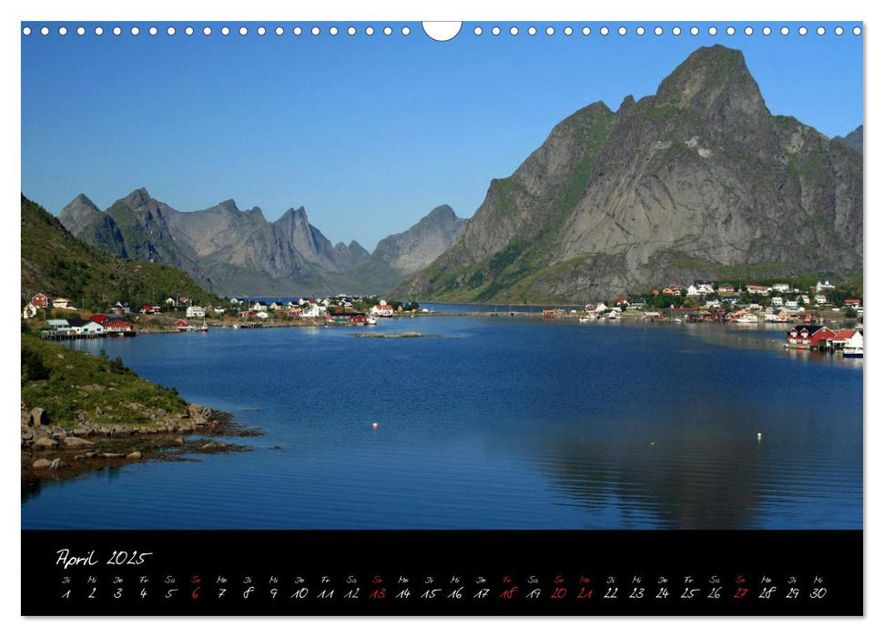 Norwegenreise 2025 (CALVENDO Wandkalender 2025)