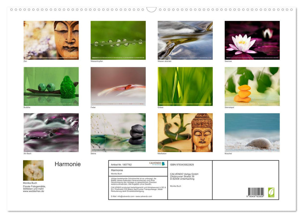 Harmonie (CALVENDO Wandkalender 2025)