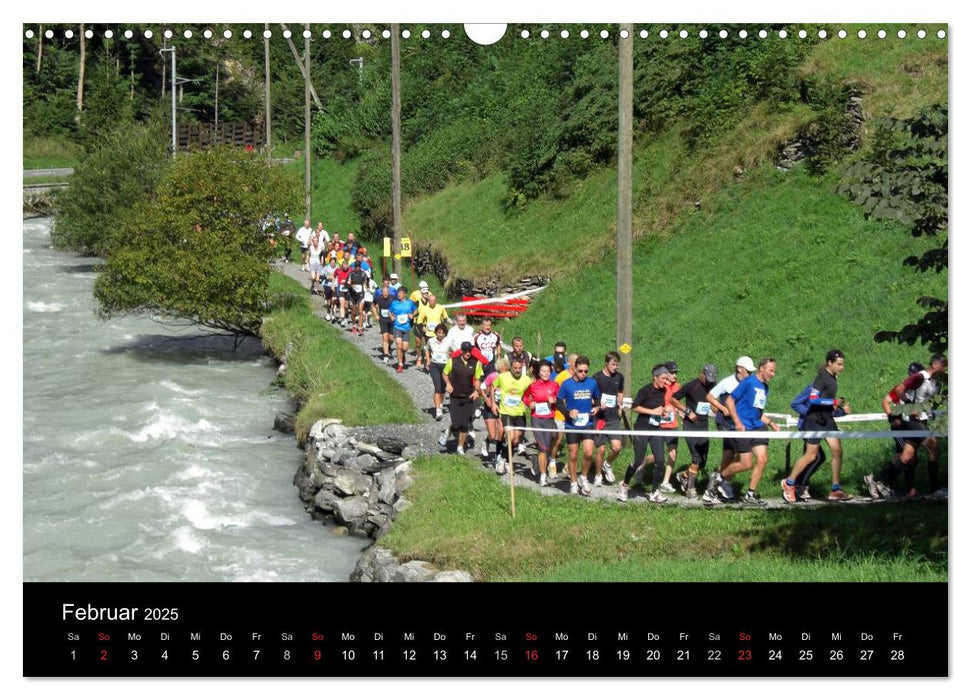 Der Jungfrau-Marathon (CALVENDO Wandkalender 2025)