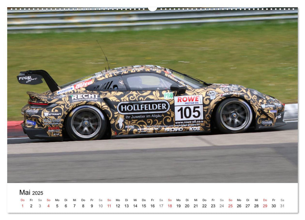 VLN Langstrecken Meisterschaft (CALVENDO Premium Wandkalender 2025)